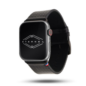 Bracelet Carbone noir Apple Watch Made in France